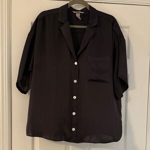 H&M Classic Black Shirt